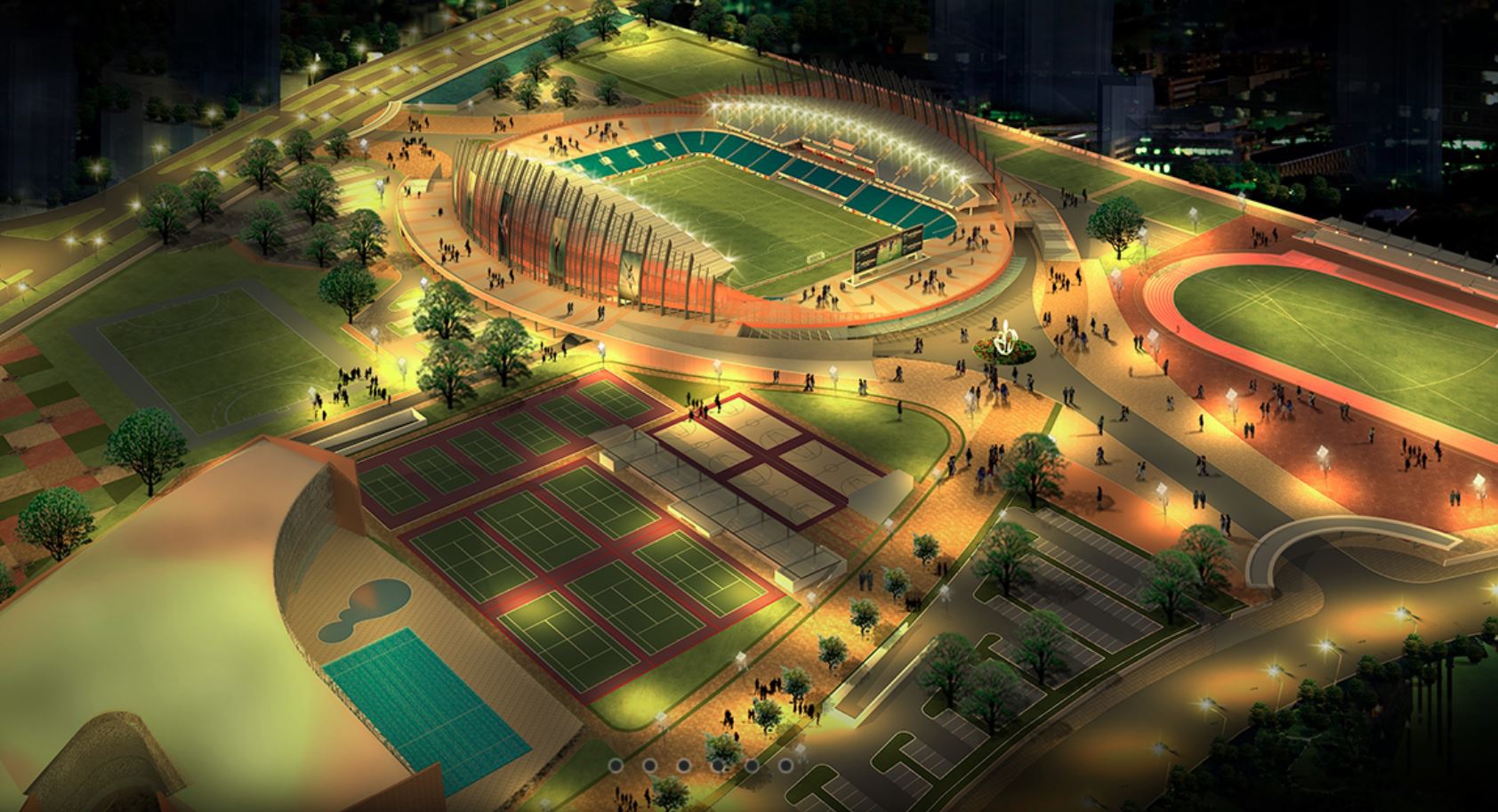 Dwarka Football Stadium & Sports Complex